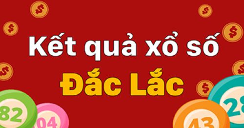 Kết quả xổ số Đắk Lắk 03-12-2024