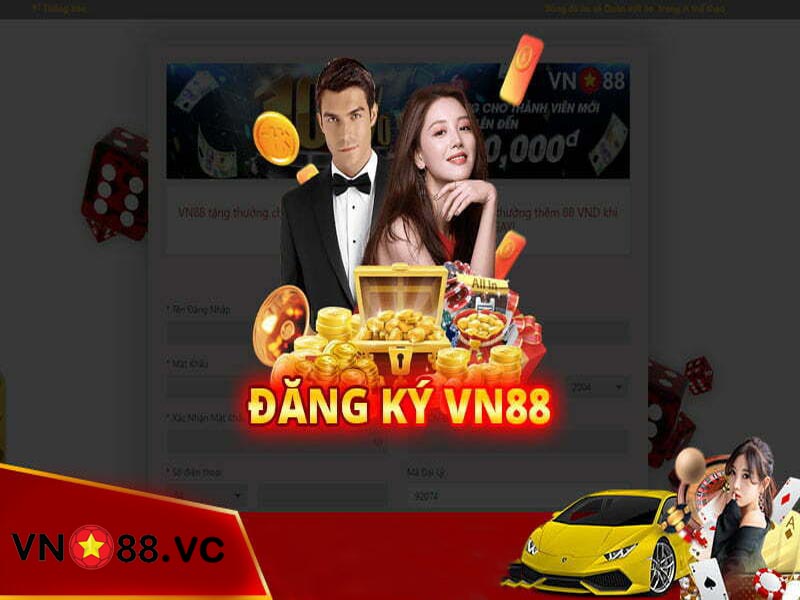 Đăng ký và nhận ngay khuyến mãi 88 VND khi xác nhận tài khoản thành công