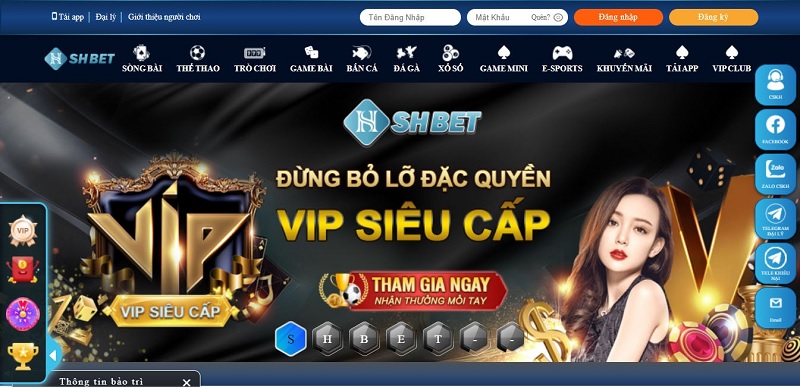 Những ưu điểm tạo nên tên tuổi Shbet