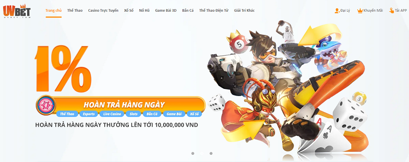 Giới thiệu sòng bạc trực tuyến UVBET