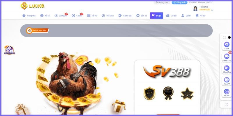 Sảnh game Đá Gà siêu kịch tính