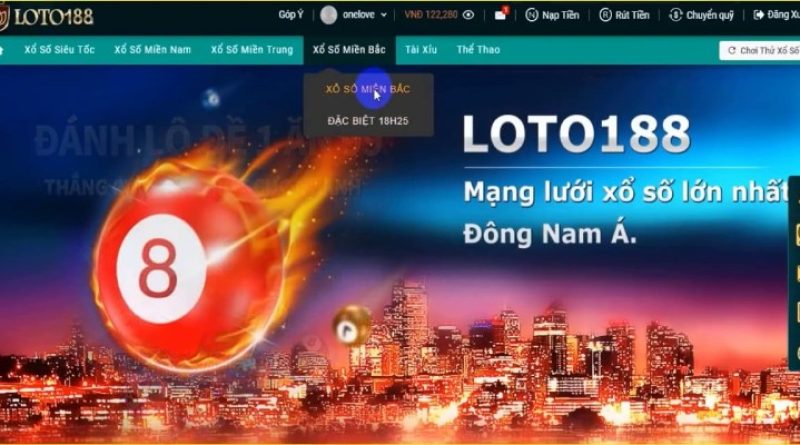 Xổ số LOTO188 – Mạng lưới xổ số trực tuyến lớn nhất Việt Nam