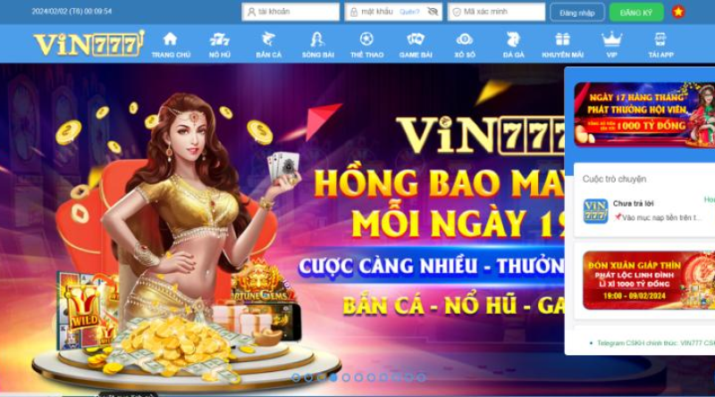 Giới thiệu nhà cái Vin777 – Nhà cái uy tín số 1 châu Á