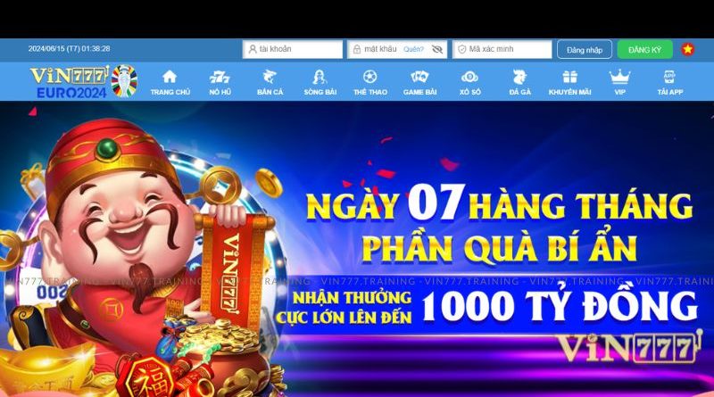 Vin777 nhà cái Hàng Đầu Cho Cược Thủ