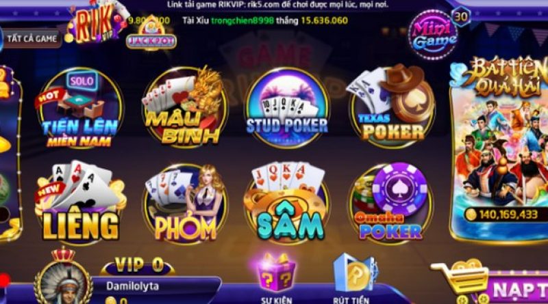 Rikvip – Sân chơi cá cược trực tuyến đốn tim bet thủ