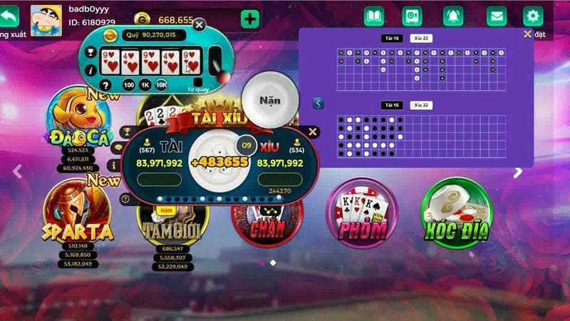 Top game nổ hũ tại BY88 với tỉ lệ thưởng hấp dẫn