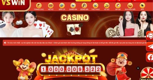 Chơi Casino VSWIN – Cổng game đổi thưởng số 1 Việt Nam