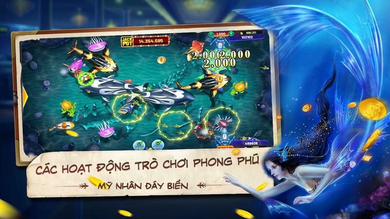  Sử dụng vật phẩm trong bắn cá 78WIN để săn nàng tiên cá hiệu quả.