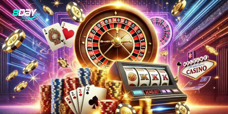 8day là nhà cái hàng đầu châu Á với hàng trăm trò chơi đa dạng và bảo mật tuyệt đối. Đăng ký ngay để tận hưởng niềm vui chiến thắng mỗi ngày.