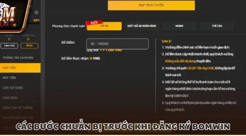 Đăng ký Bomwin – Hướng dẫn chi tiết cho người mới